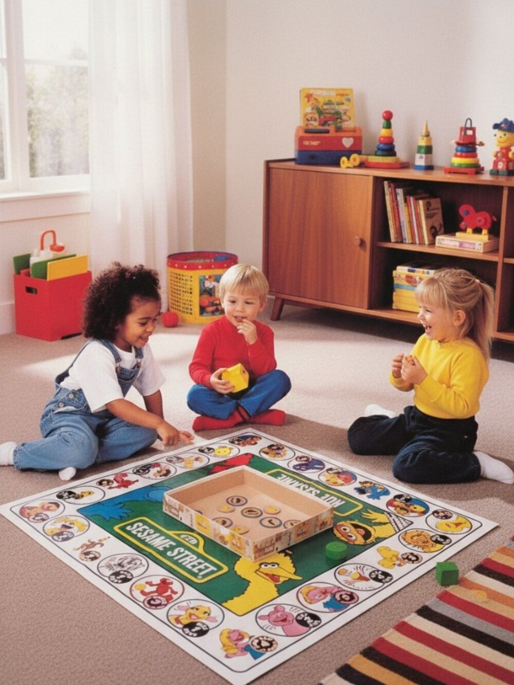Sesame Street My First Gigantik Board Game Canada Games Muppets Ages‎ 3 and Up